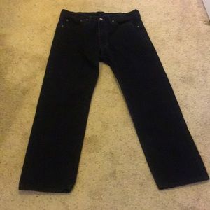 Men’s Black Levi’s 505 W36/L30